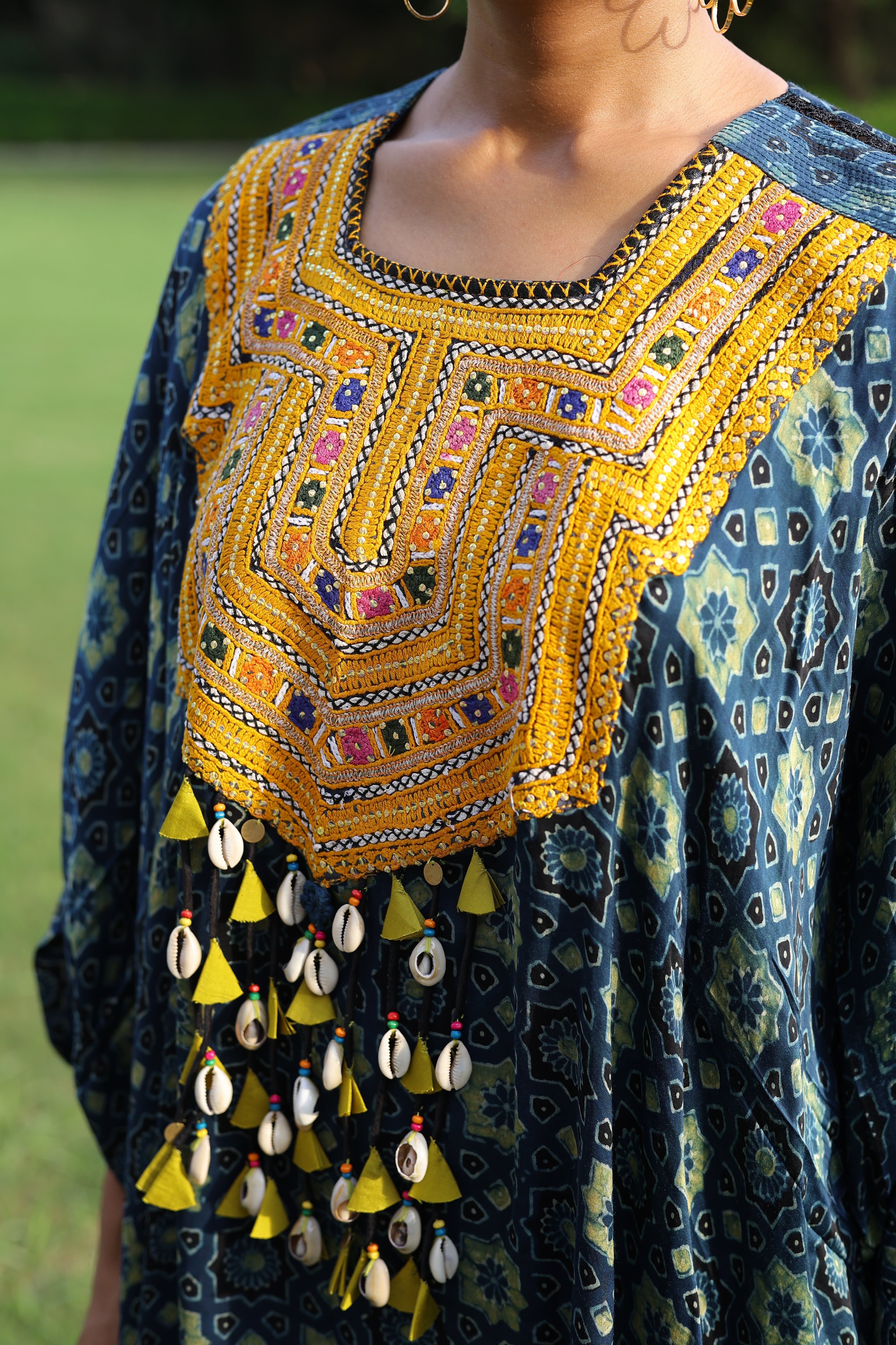 Aarunya Surya Ajrak Kaftan2
