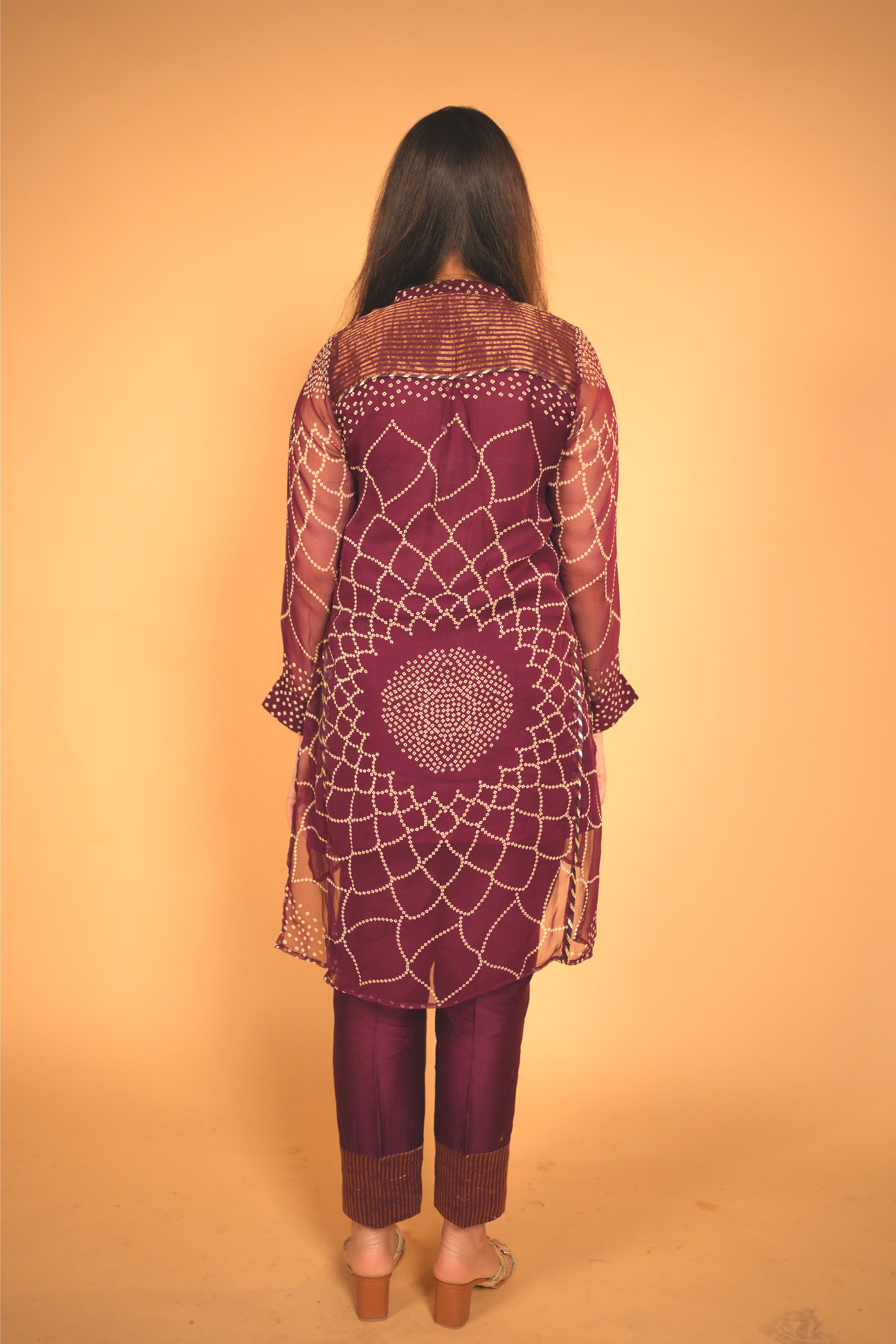 Parv Co ord Set in Brown
