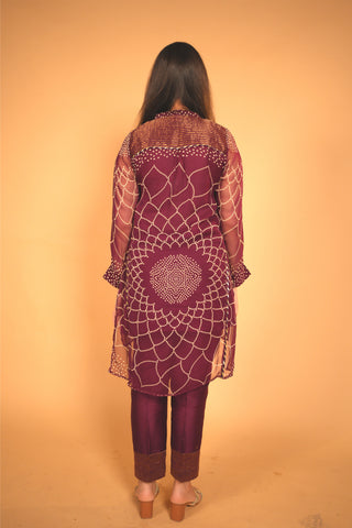 Parv Co ord Set in Brown