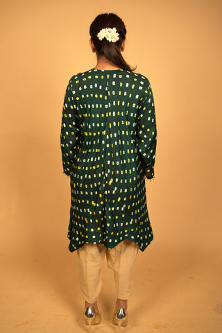 Usha Kurta Set in Green
