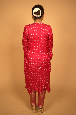 Usha Kurta Set in Pink