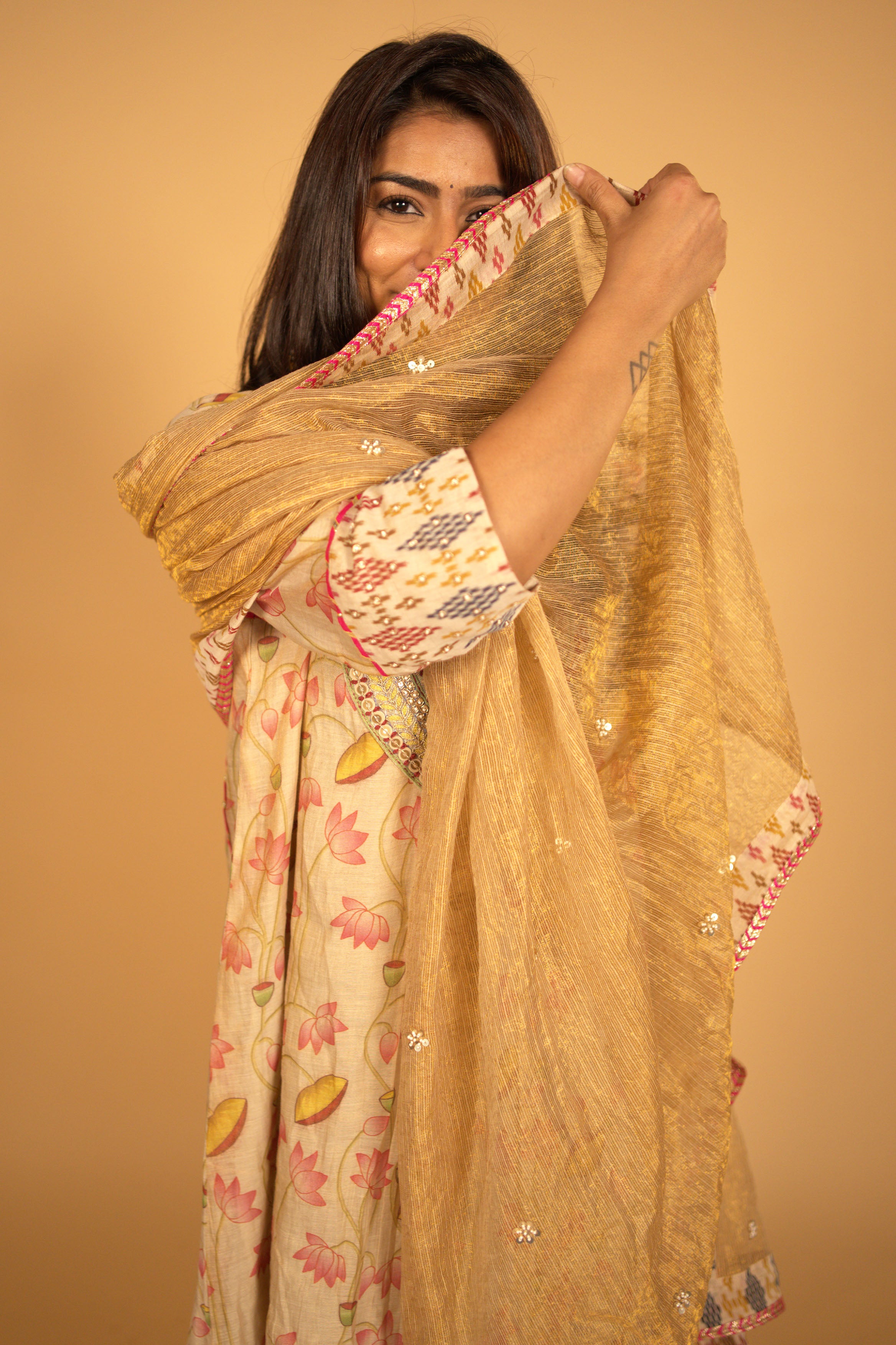 Vamika Kurta Set in Yellow