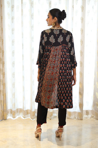 Dhruv Co Ord Set Black1