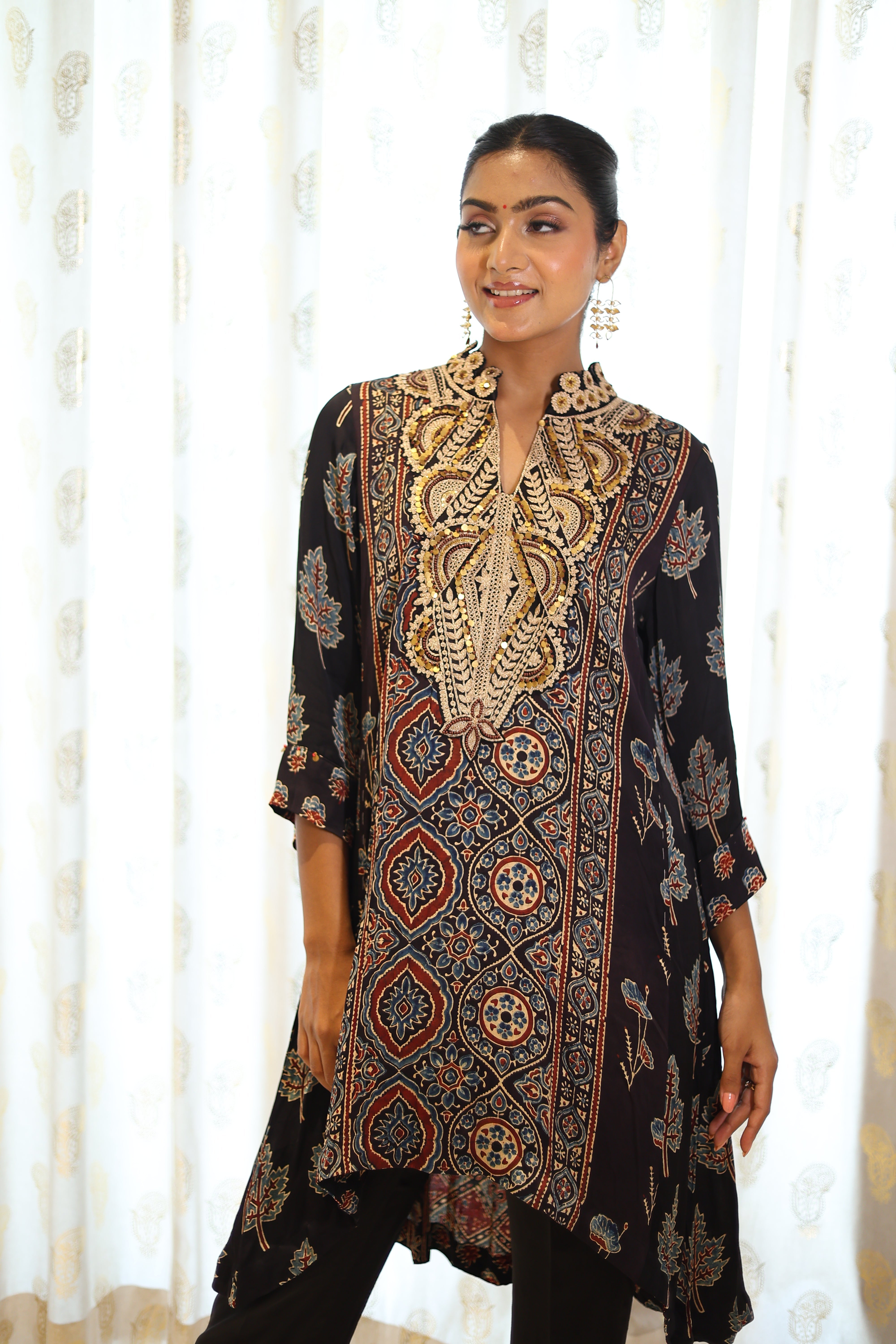 Dhruv Co Ord Set Black4