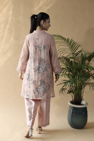 Gulmohar Gulabi Zehra Kurta Set2
