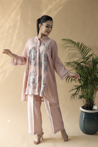 Gulmohar Gulabi Zehra Kurta Set3