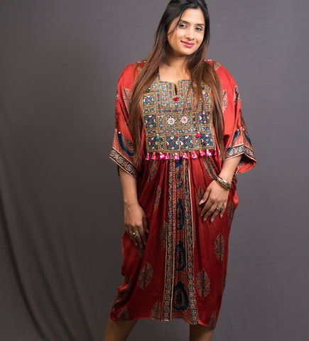 Gulnaar Mirrorwork Kurta1