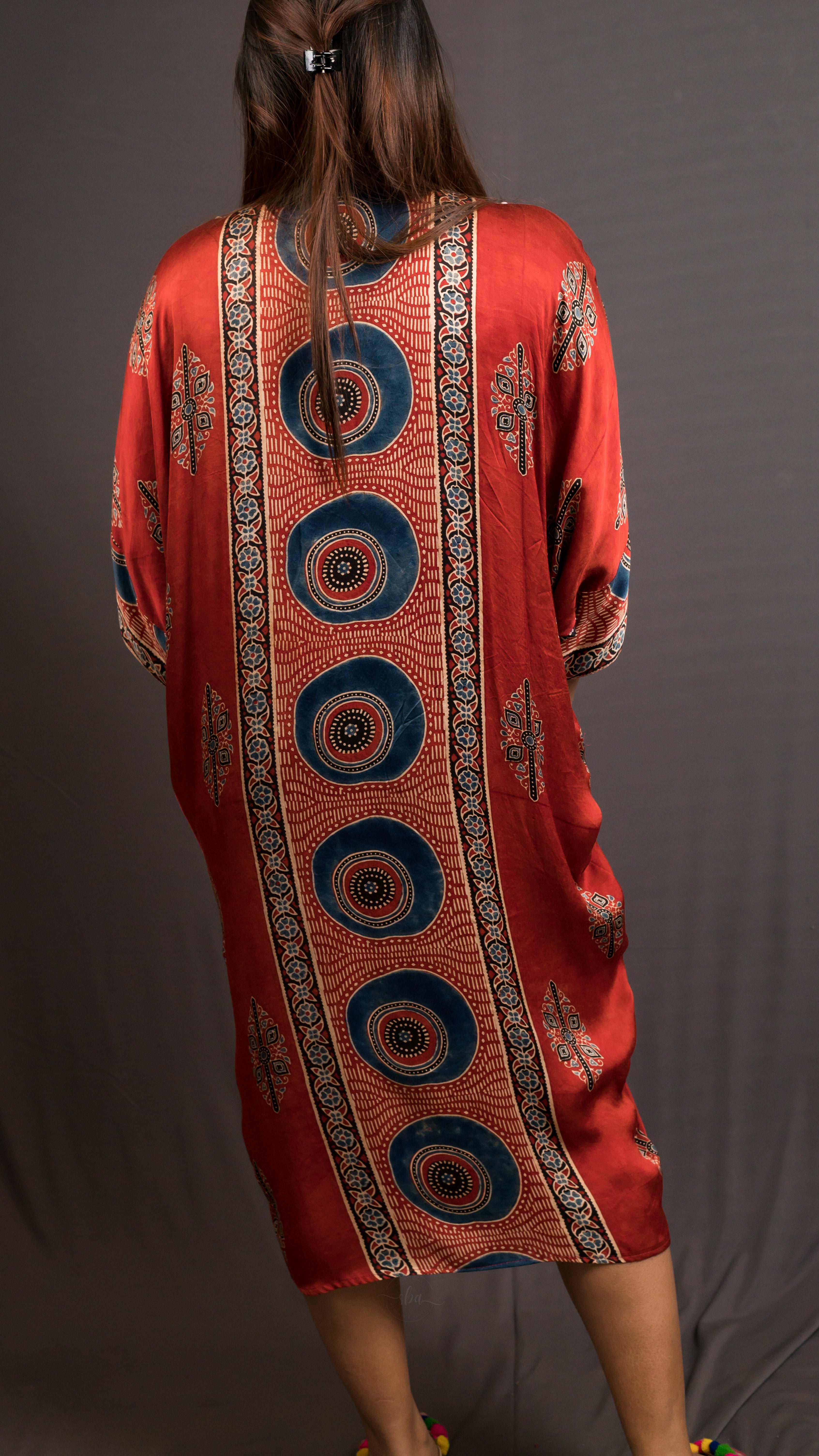 Gulnaar Mirrorwork Kurta2