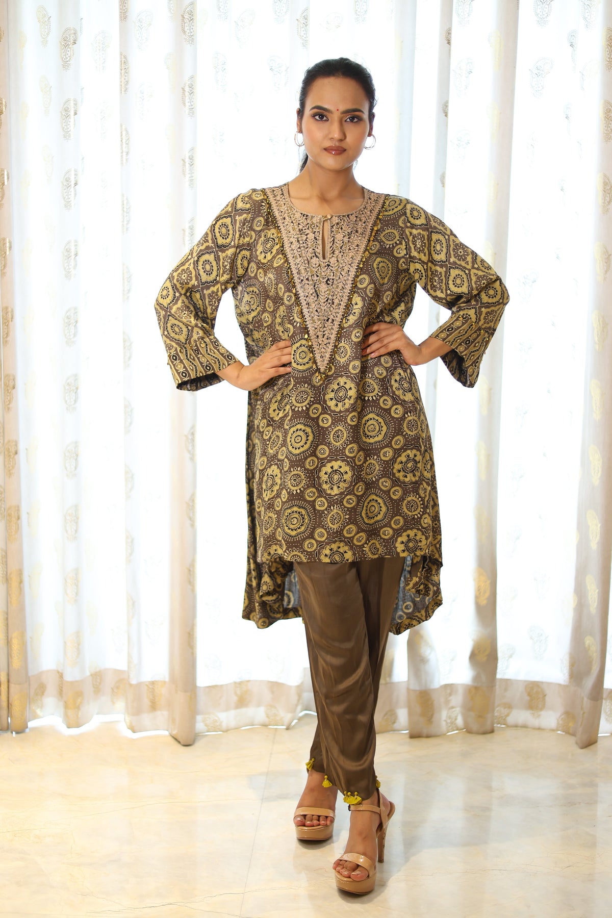 Dhruv Co Ord Set Grey