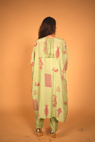 Amrita Kurta Set in Green