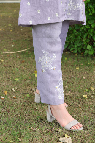Mahika - Lilac linen co-ord set3