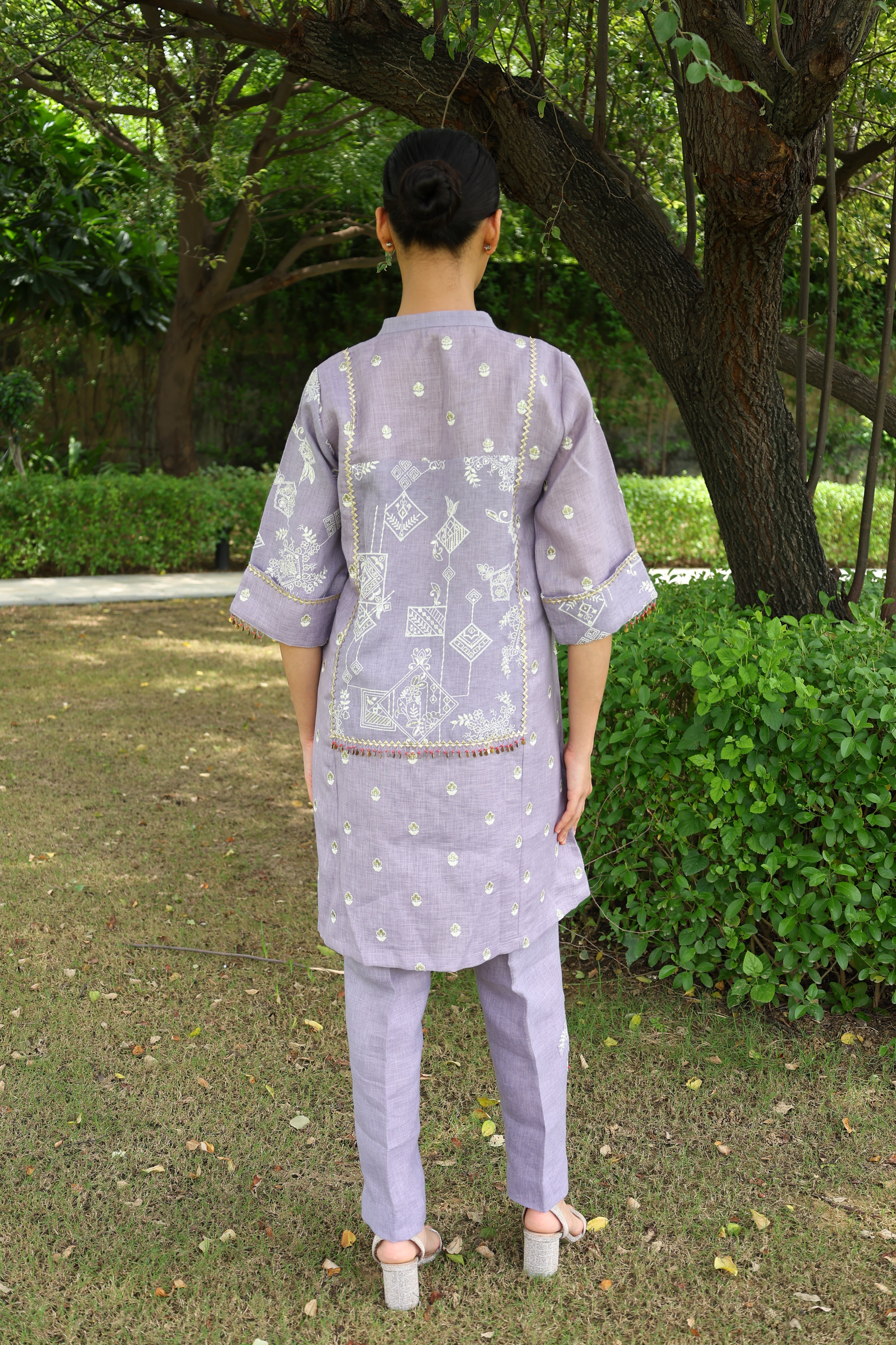 Mahika - Lilac linen co-ord set4