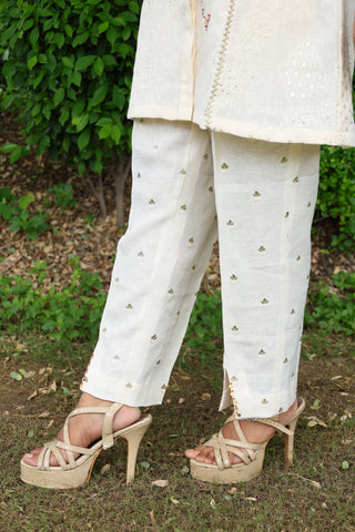 Mahika - White linen co-ord set4