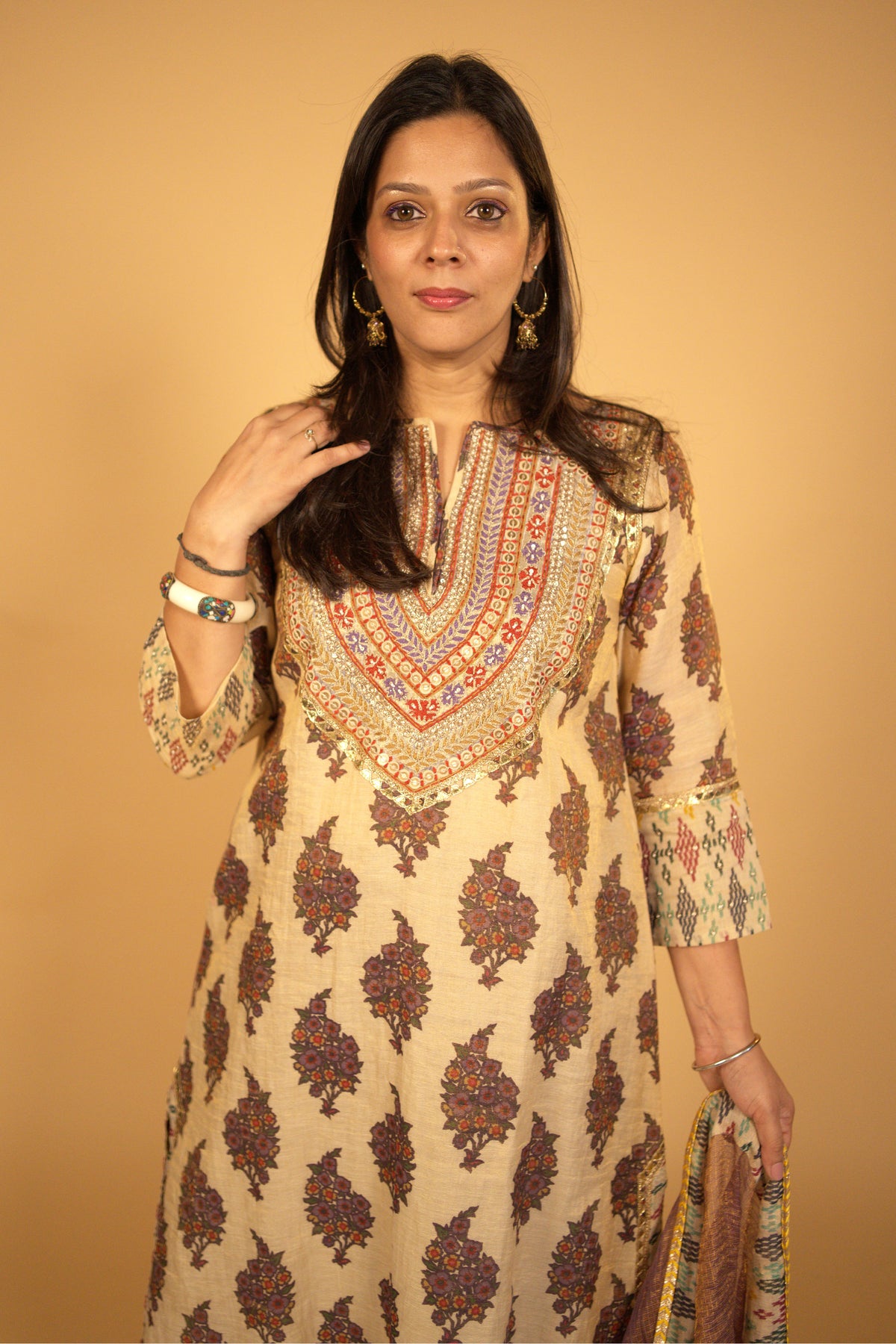 Vamika Kurta Set In Purple