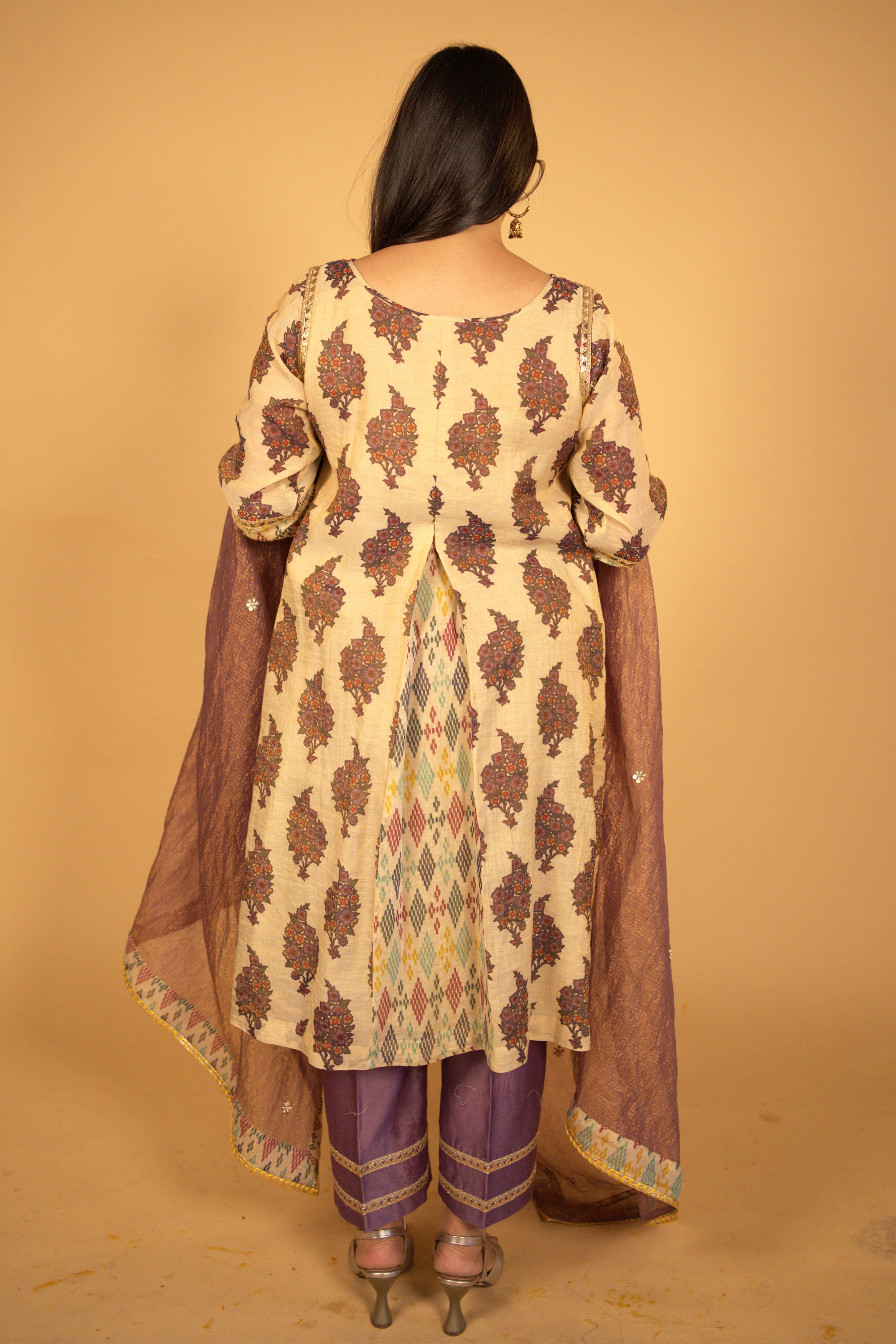 Vamika Kurta Set In Purple