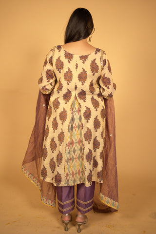 Vamika Kurta Set In Purple