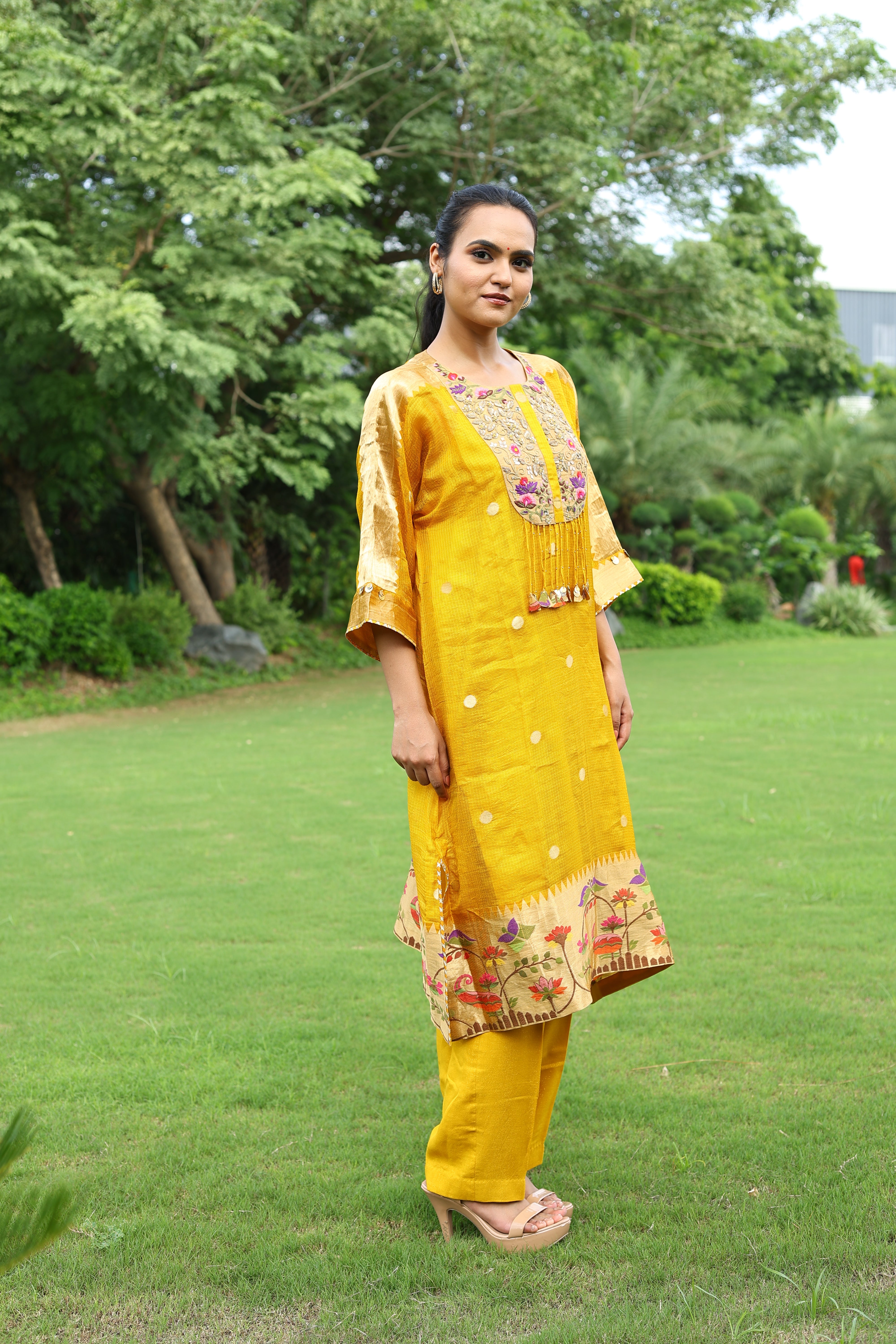 Paithani Kurta Set3