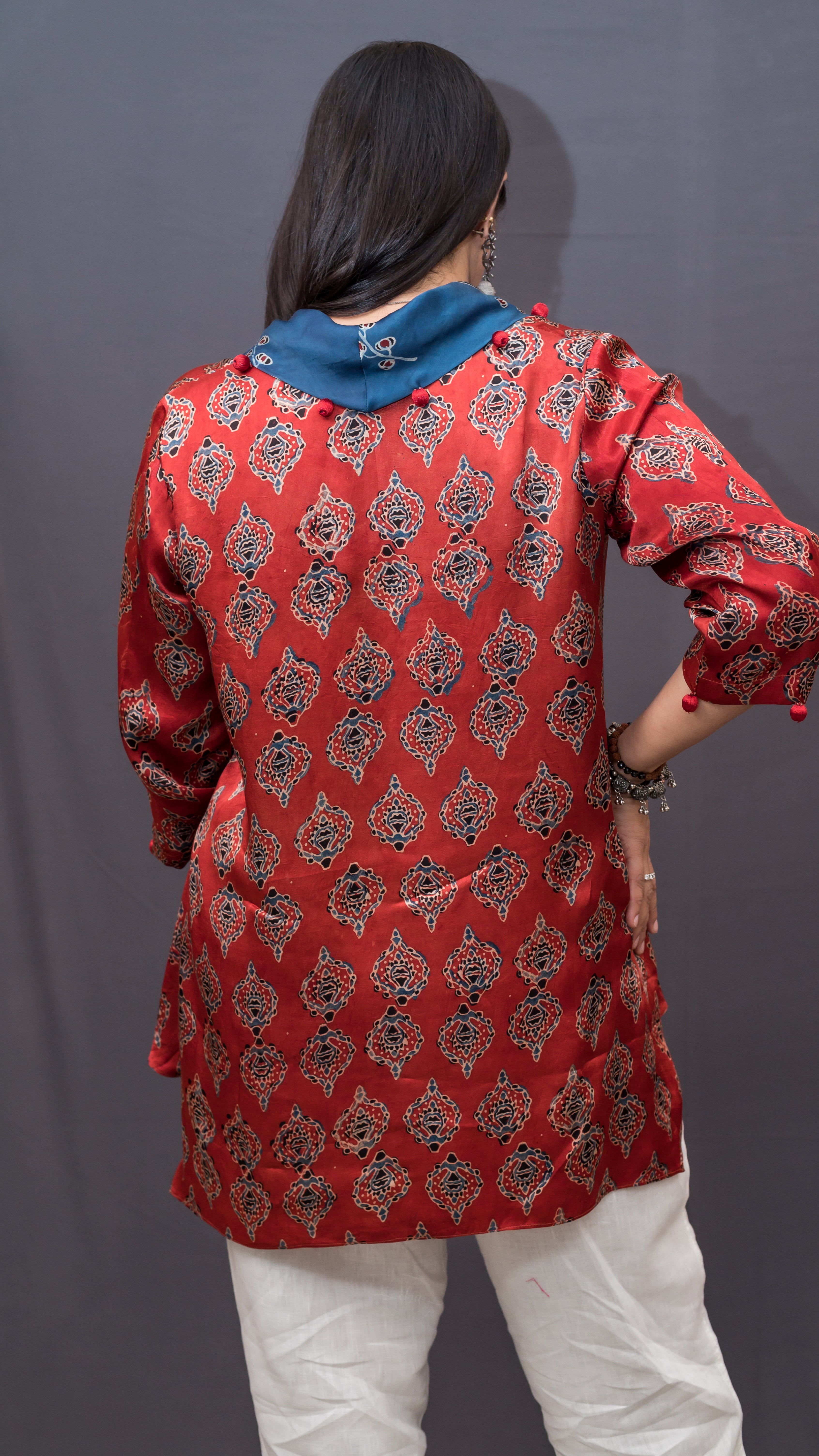 Rohini Cowl Neck Top4