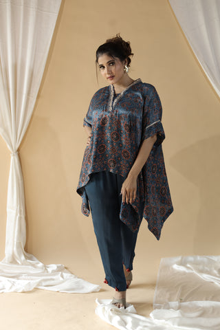 Sthira Nakshatra Ajrak Drape Set1