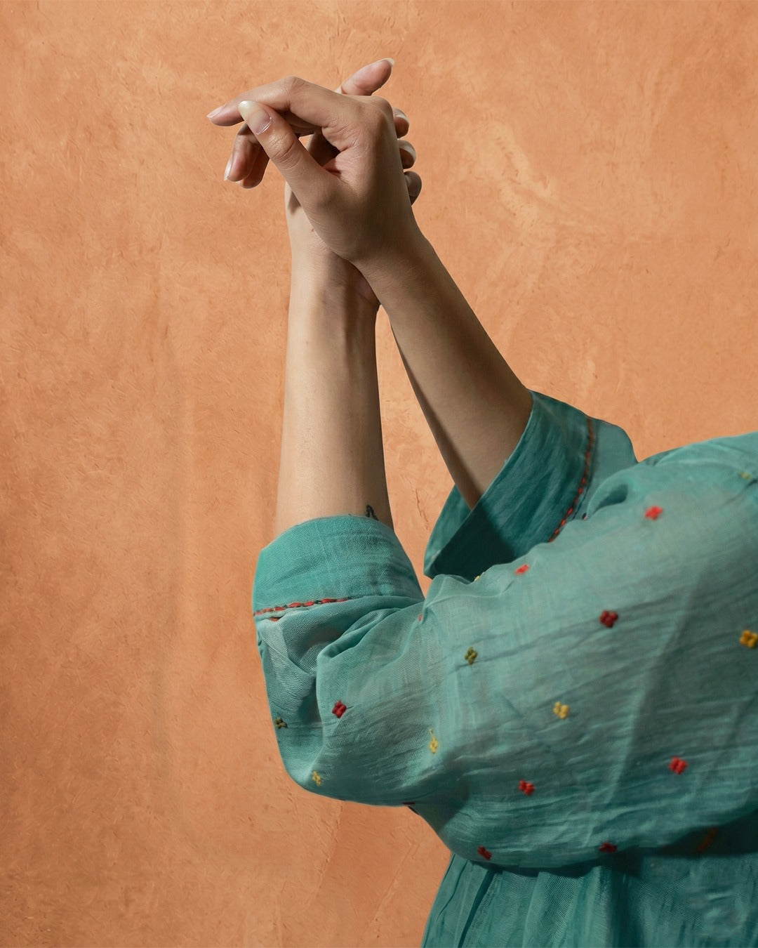 Kanak Kurta Set Green
