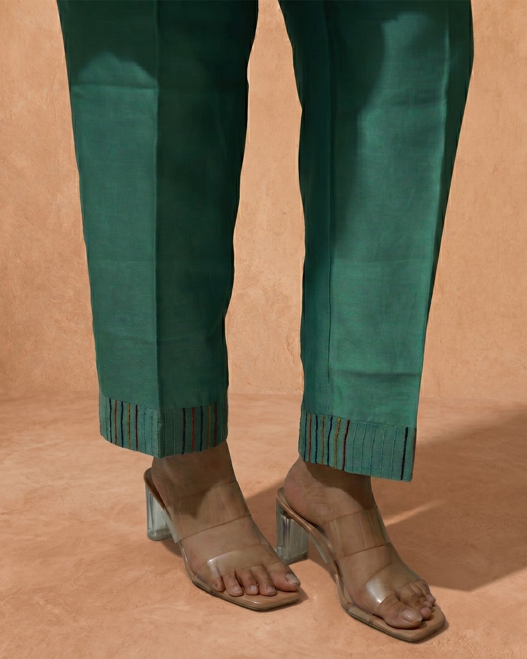 Kanak Kurta Set Green